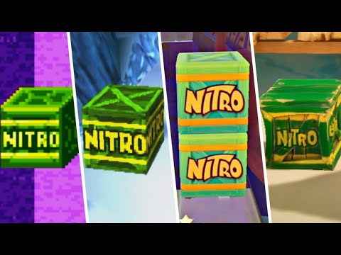 Evolution Of Nitro In Crash Bandicoot Games 1997 2020 