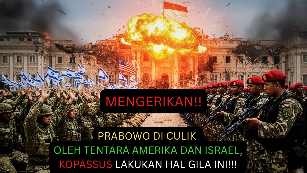 MENGERIKAN‼️ KOPASSUS GAGALKAN PENCULIKAN PRABOWO OLEH TENTARA AMERIKA & ISRAEL DI ISTANA IRAN‼️