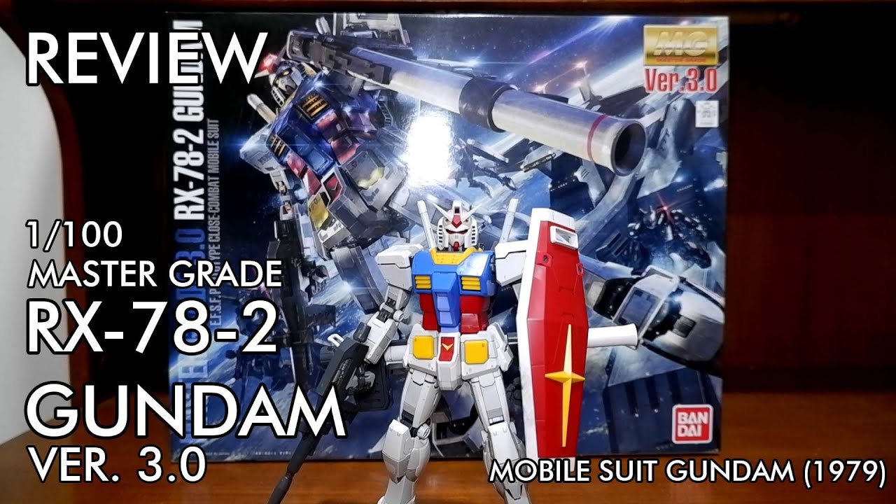 [REVIEW] Master Grade RX-78-2 Gundam Ver. 3.0 by Hendro's Hobbies - YouTube