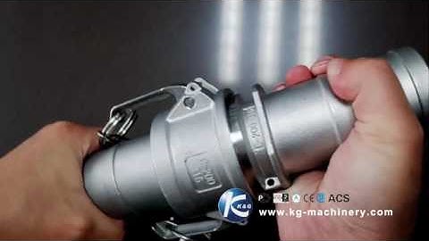 SS Camlock Fitting to use