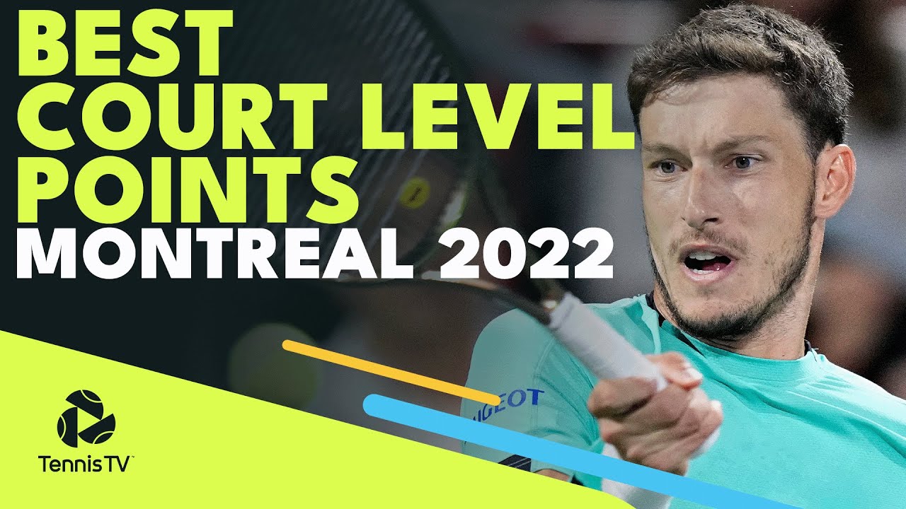 Best CourtLevel Tennis Points Montreal 2022 Win Big Sports