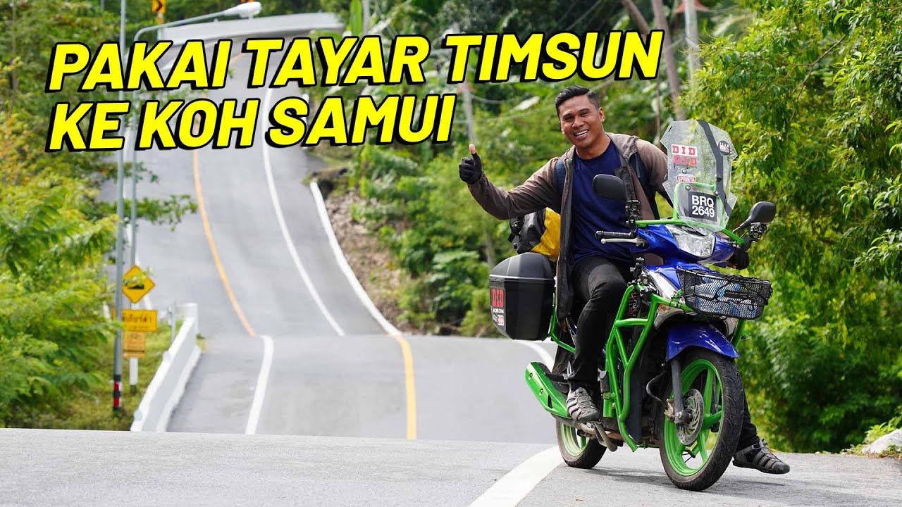 Pakai Tayar TIMSUN TS692 Naik Bukit 0KM Di Koh Samui, Thailand