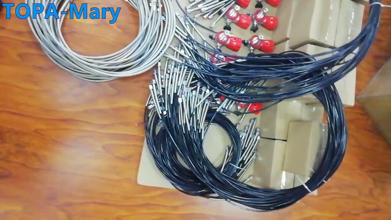 PCP fill station and DN2 DN3 1/8 high pressure hose  - TOPA-Mary