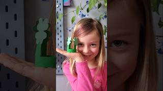 🍀 St. Patrick's Day Shamrock Craft for Kids | Cardboard Craft | 4 Leaf Clover Craft for Kids 🍀