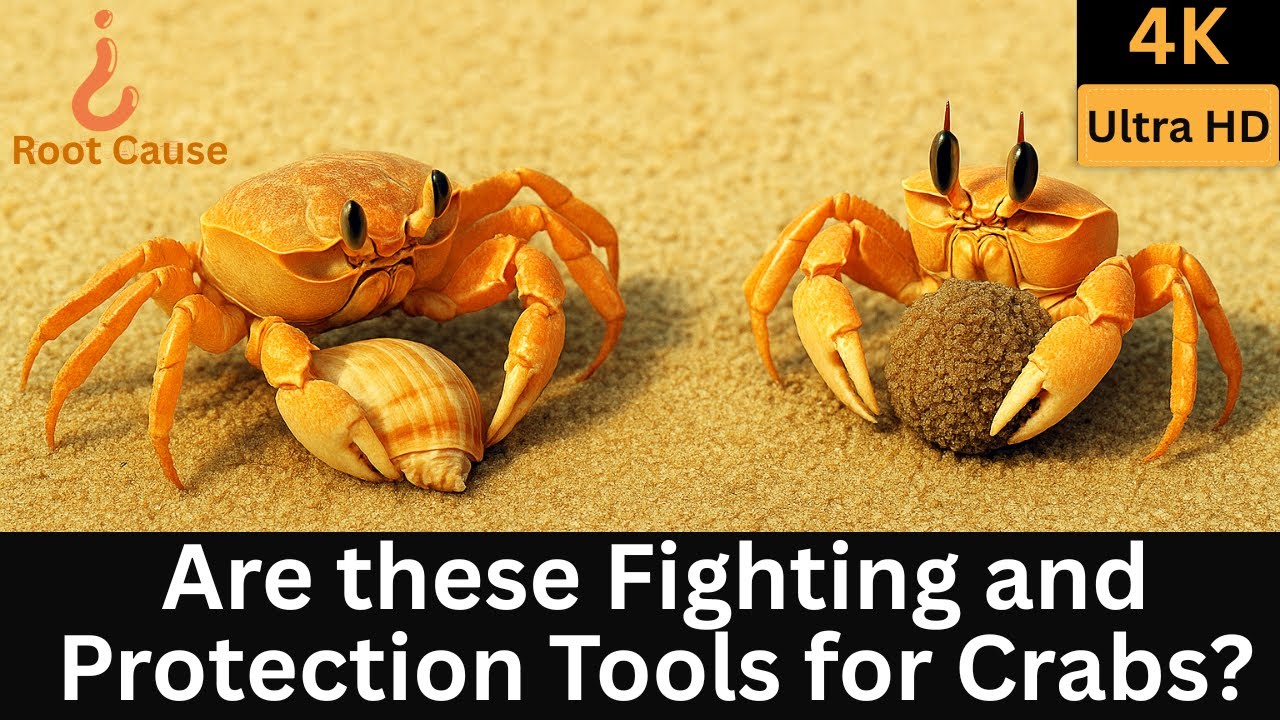 Why Do Crabs Make Sand Balls? 🦀 | Genius Crab Tricks You’ve Never Seen!! 