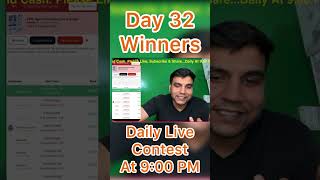 Day 32 Winners, #wishaur #wishaurlive #wishauryoutubelivecontest