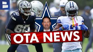 Cowboys OTA News On Injuries, George Pickens, Tyler Guyton vs. Nate Thomas For LT & Caleb Downs