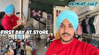 First Day At STORE 🙏🏻 REPEAT CULT Clothing Store