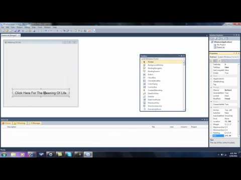 How To Program The Meaning Of Life - Tutorial 1