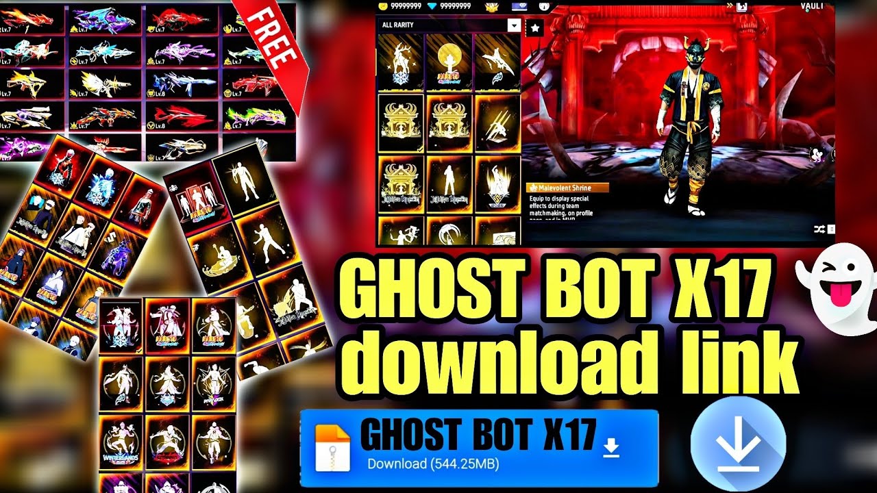 How To Download GHOST BOT X17 || OB52 update Ghost Bot || Ghost Bot X17 download link 🔗 100% FREE ✅