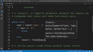 Python - Hata Yönetimi Uygulama Örneği