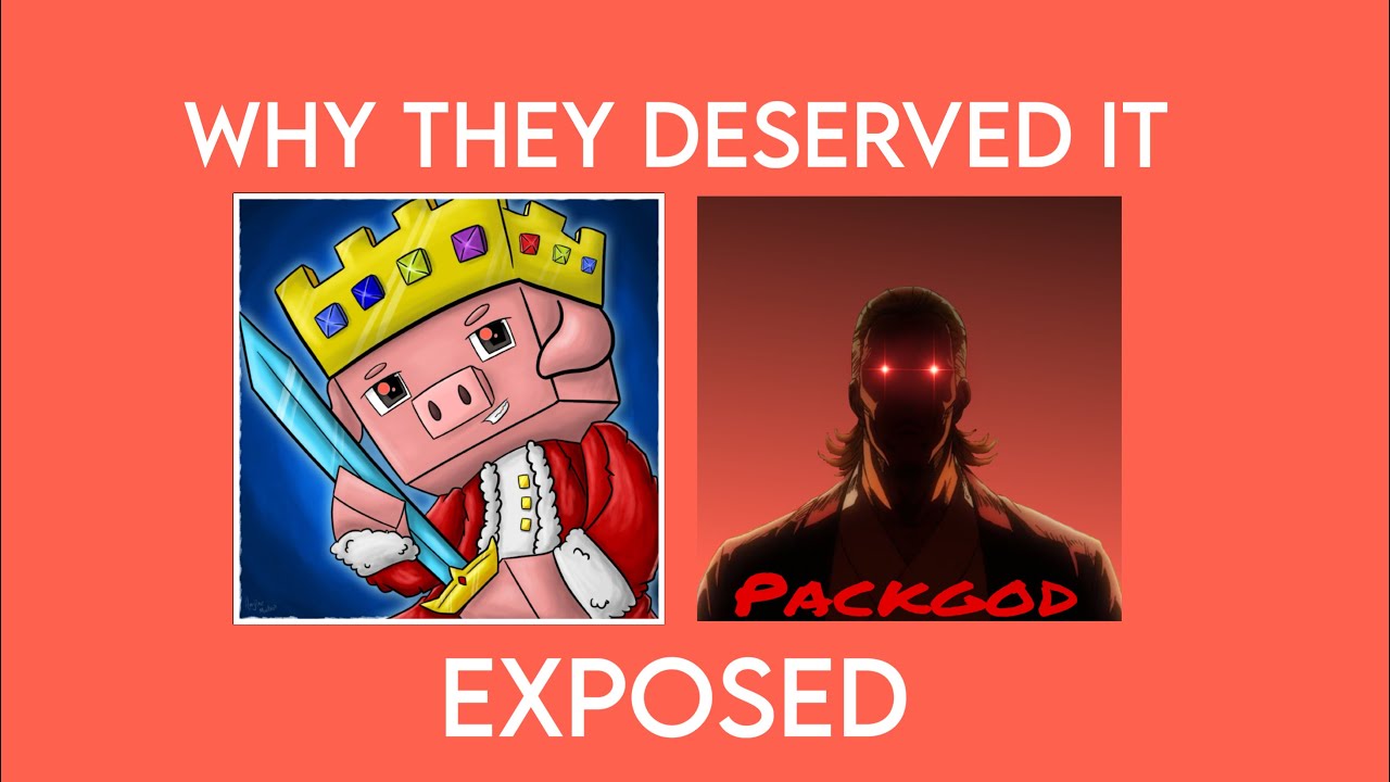 Why technoblade and packgod’s dad deserved it  (EXPOSING THEM) 