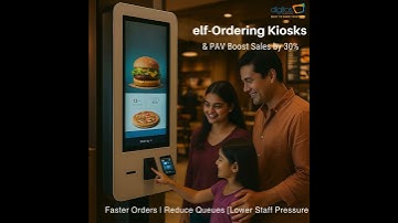 Outdoor & Indoor LED Display Wall, Self-Ordering Kiosks, and Digital Standee