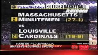 UMass Basketball Flashback From The '95-'96