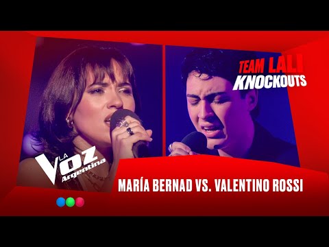 Video María Bernad vs. Valentino Rossi - Team Lali - Knockouts - La Voz Argentina 2025