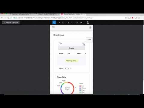 Oracle Application Builder Cloud Service Consuming Oracle ADF Services