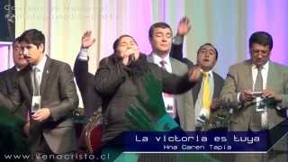 Video thumbnail of "La victoria es tuya - Hna Caren Tapia #Antofagastajiump2014"