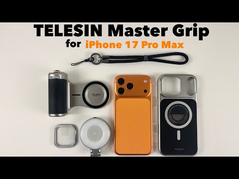 TELESIN Master Grip for iPhone 17 Pro Max - YouTube