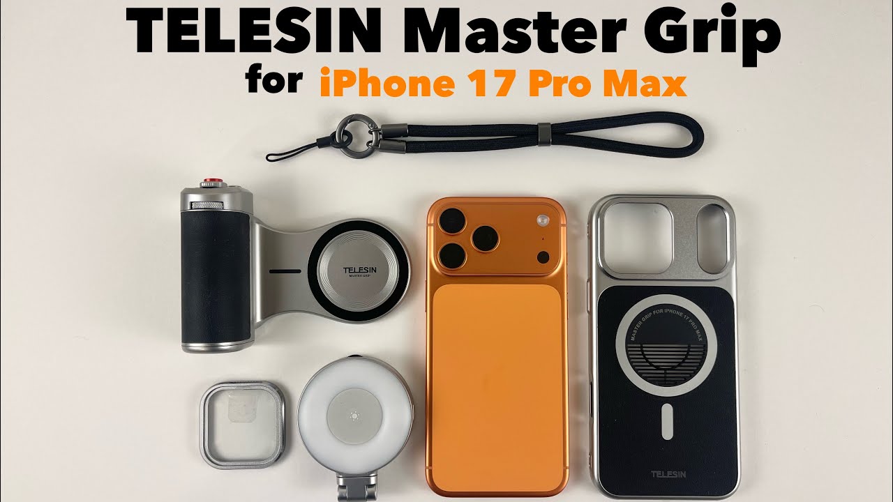 TELESIN Master Grip for iPhone 17 Pro Max - YouTube
