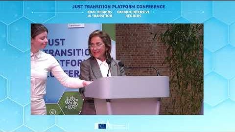 Just Transition Platform Conference, April 2024 – Conclusions first day: Themis Christophidou