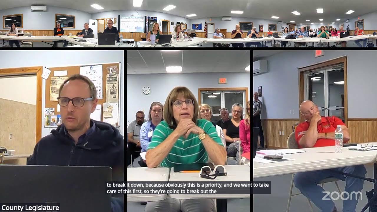 Cayuga County Legislature Meeting - August 26, 2025
