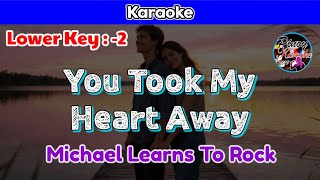 You Took My Heart Away By Michael Learns To Rock karaoke  Lower Key  2