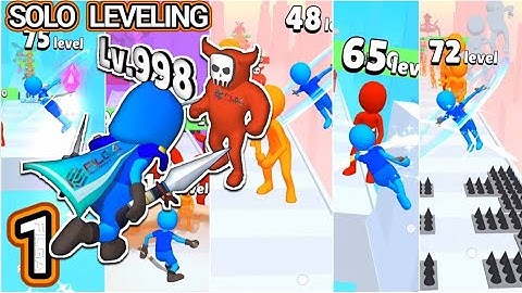 Solo Leveling Hit and Run Gameplay Part 1, Stage 1 to 11