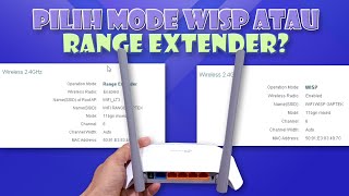 Choose Wisp Mode Or Range Extender Mode