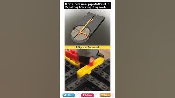 Trammel of Archimedes | Video @LTCreations124  #lego #mechanism #3ddesign #legobuild  #automobile