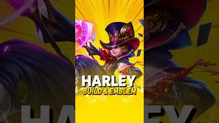 Harley Best Build &amp; Emblem mlbb #vyrosensei #mlbbheroes #gaming #mobalegends #shorts