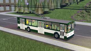 ROBLOX || OneSkyVed's Trolleybuses Place || Trolleybus/Tram spotting || Part 1
