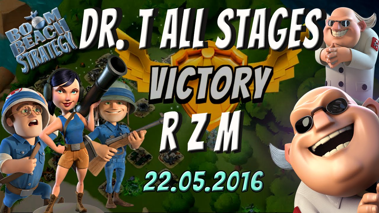 Dr. T Volcano Island 22.05.2016 - RZM - No Boost - Boom Beach Strategy