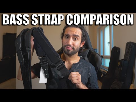 Bass Strap Comparison (GruvGear, Mono, Comfort Strapp) 