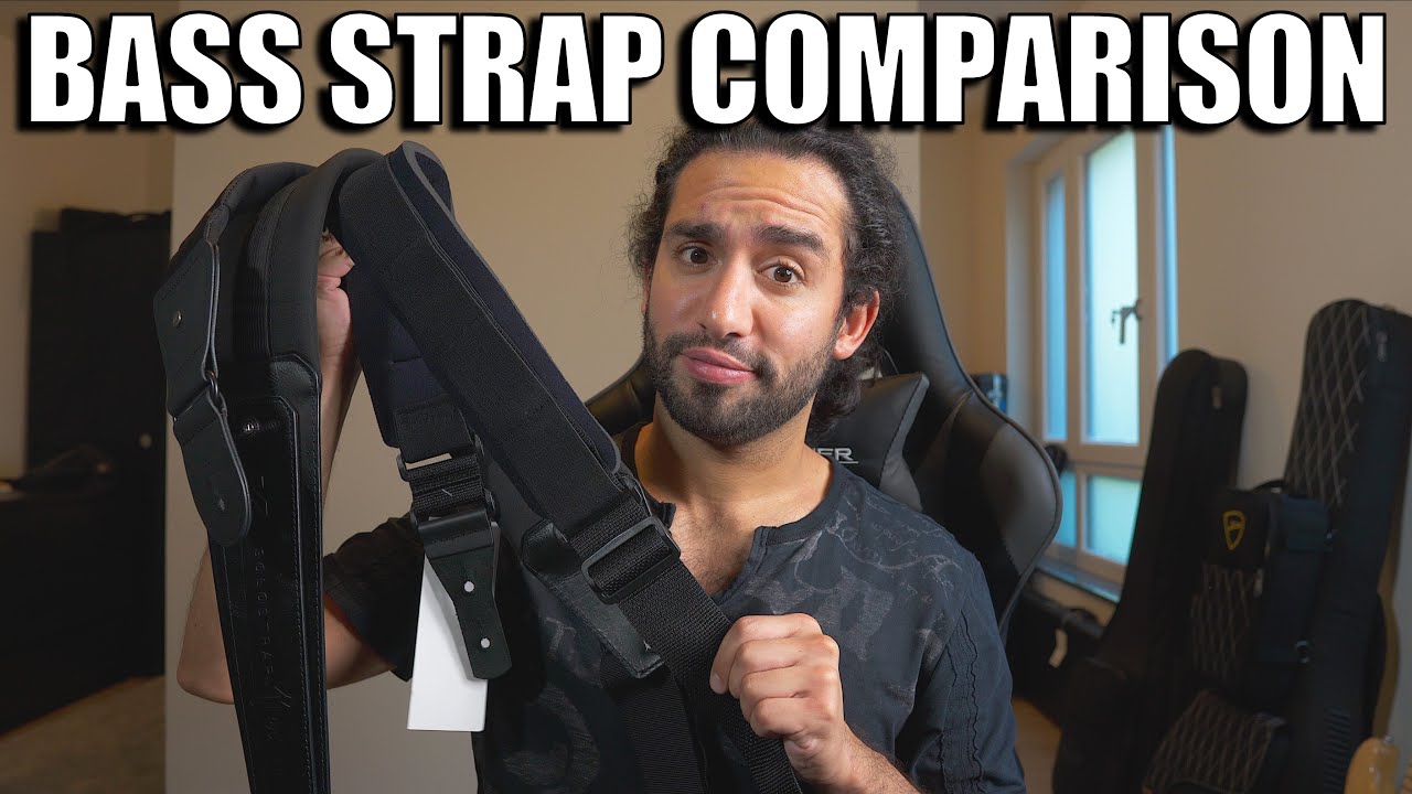 Bass Strap Comparison (GruvGear, Mono, Comfort Strapp) 