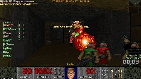 ZDaemon Thursday Night Survival #251 Highlights - Plutonia Nightmare! Continued...