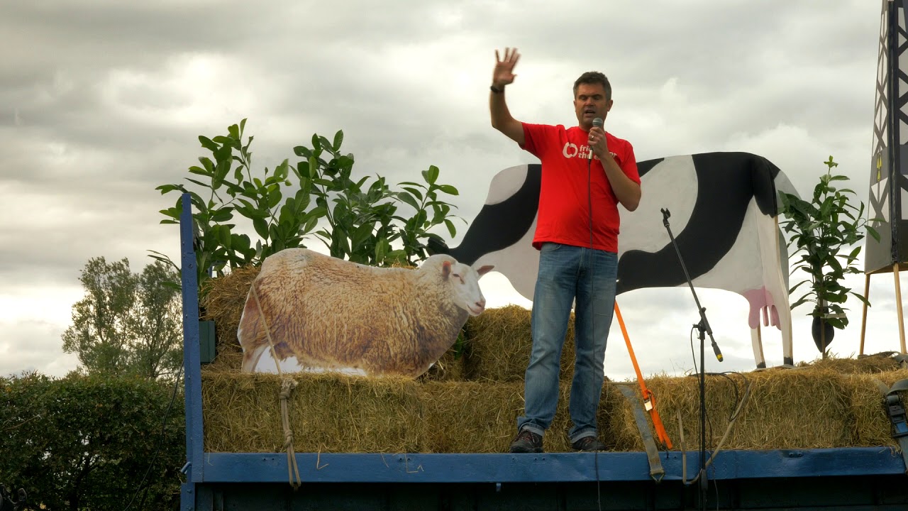 Speakers at the "No Fracking Day Rally" - September 2017