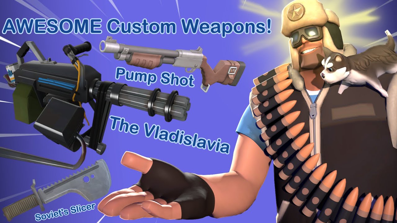 I Found AWESOME Custom Heavy Weapons! (Future Heavy Update?) Scout