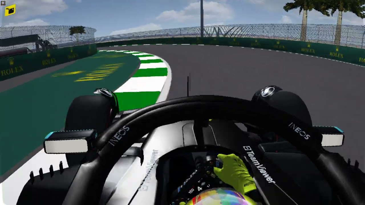 [rF1] F1-2023 FR | Onboard With Hamilton And W14 | Jeddah Saudi-GP