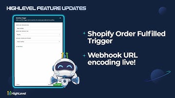 Shopify Order Fulfilled Trigger & Webhook URL encoding live!