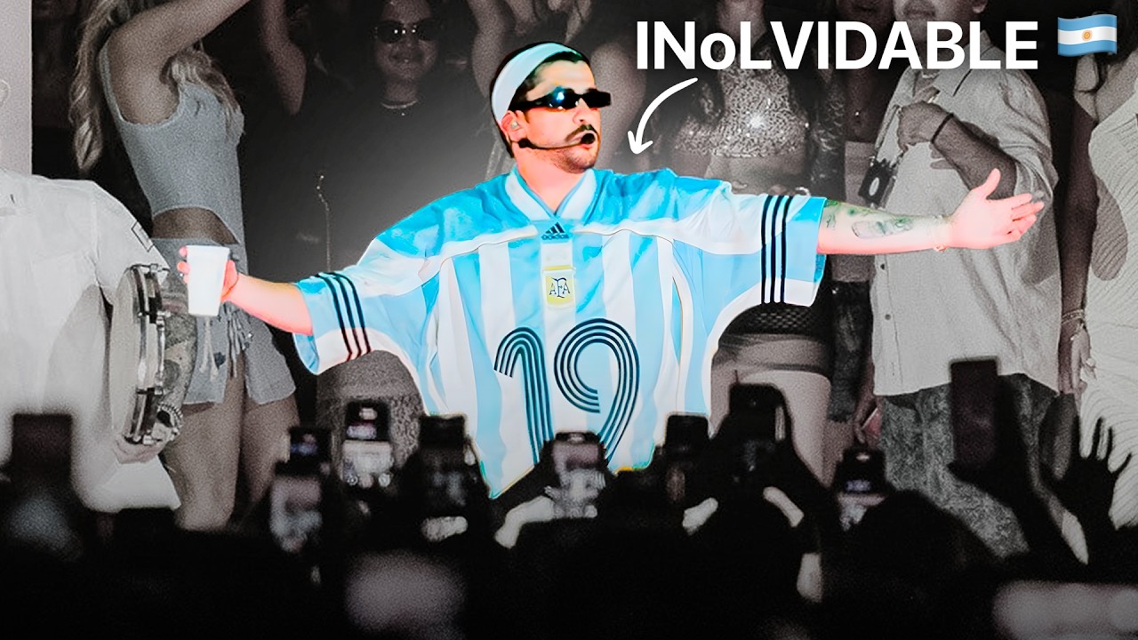ASÍ FUE EL SHOW DE BAD BUNNY EN ARGENTINA 🐰🇦🇷