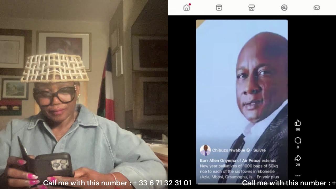 Allen Onyema do you think that 20kg of rice will bring back IMO Youth. US please investigate on him