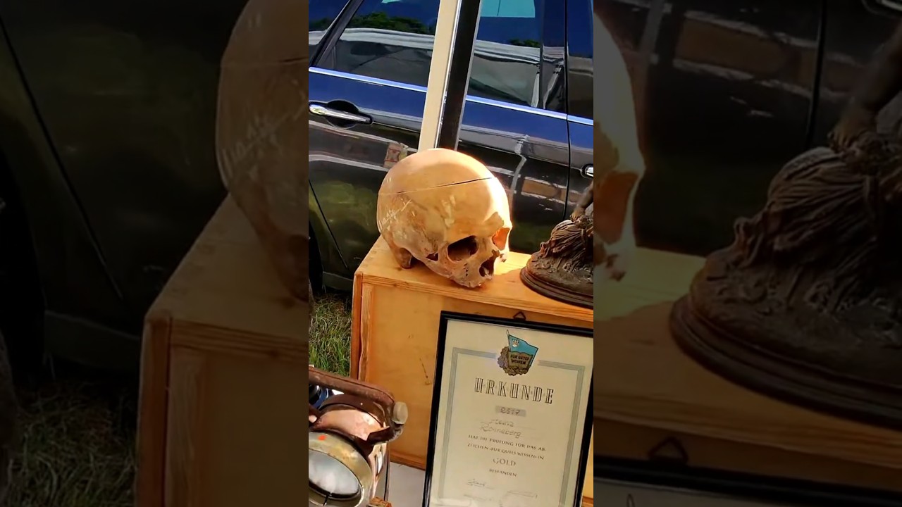 Flohmarkt POV - ich kaufe einen Würfel und suche nach Schätzen