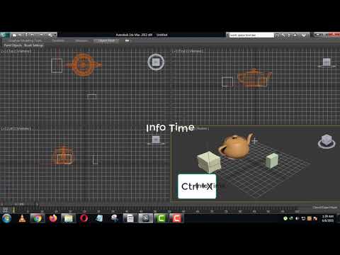 Missing Menus And all Tools In 3DsMax 2012 To 2018 Easy TO Backup BY Info Time |#infotime |#3DsMax