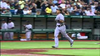 2012/04/06 Ibanez's three-run blast