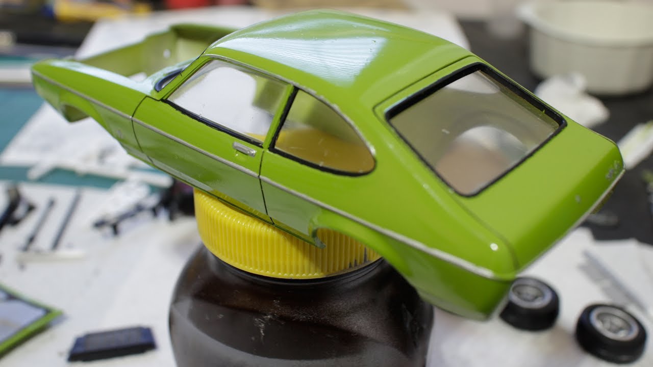ford capri plastic model kit