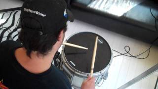Tobin Wagstaff Drum Lessons: 16th Note Grids With Singles Based Off Diddles