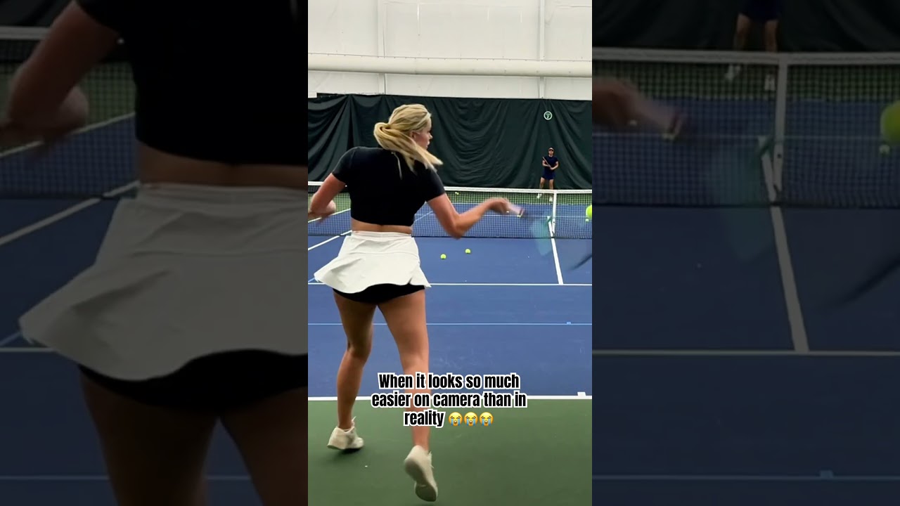 Sometimes I watch it back and don’t understand how I can’t make certain shots back😭 