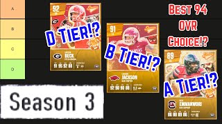 Who Should You Use Trophies On!? Ranking ALL Season 3 Players In CFB 25!!!
