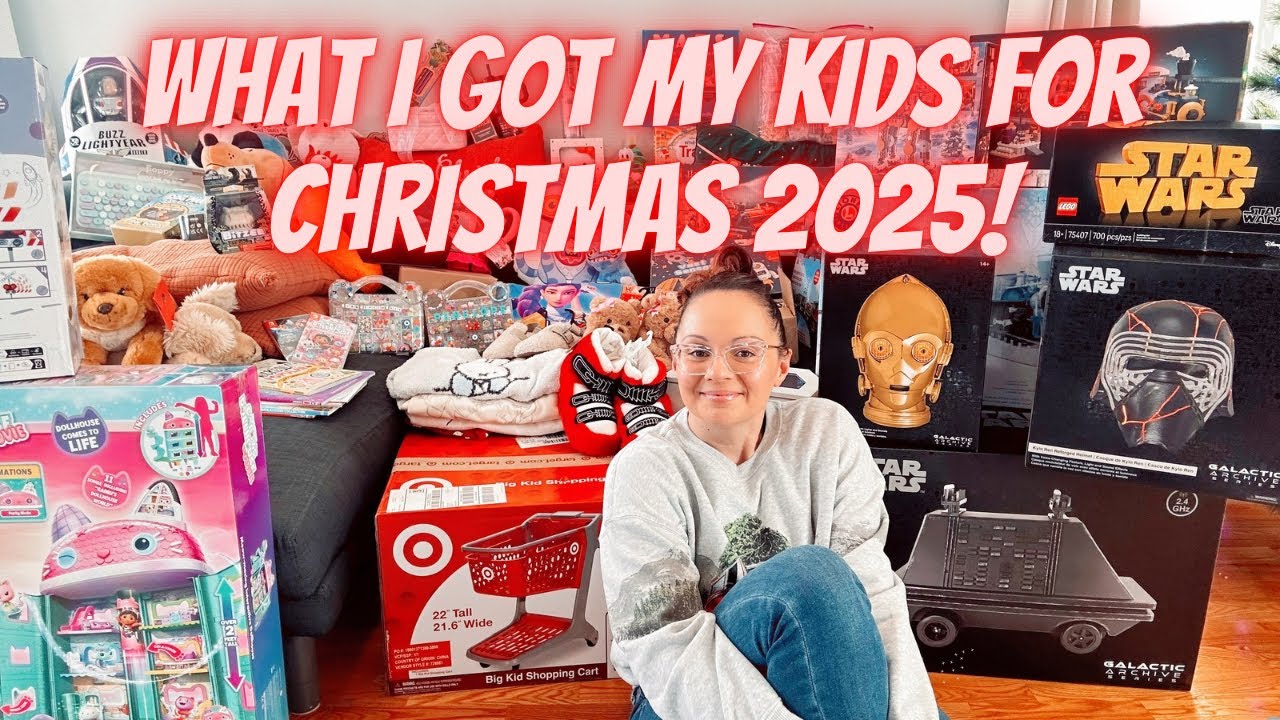 WHAT I GOT MY KIDS’ FOR CHRISTMAS 2025 | GIFT GUIDE FOR AGES 4-11! 🎄🎅🏻🦌🛷