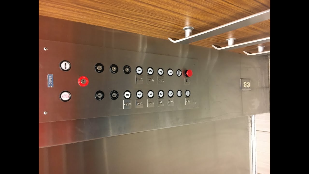 Dover Traction Visitor Elevators at Trinity Medical Center West - YouTube
